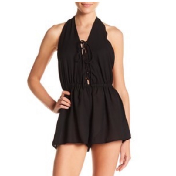 Elan Dresses & Skirts - Elan Halter top romper